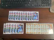 27 - 2021 Topps Heritage/Topps Series 1/Opening Day Alec Bohm Rookie Cards
