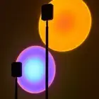360 Degree Sunset Floor Bulletproof Creative Background Photo Lamp