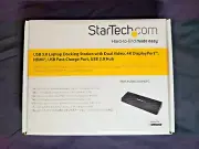 USB 3.0 Docking Station with Dual Video, 4k Display port, HDMI