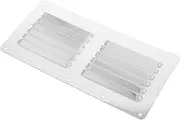 Air Vent Cover for Grill Stainless Steel Louver Venting Panel Fire Pit Ventilation Screen Outdoor Kitchen Vent BBQ Airflow Quick Install