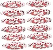 Cabilock Canada Day Maple Leaf Paper Plates 24pcs Festive Snacks Desserts Serving Canadian Style