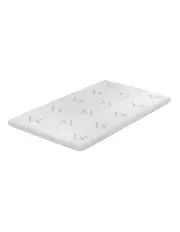 [Living Today] 4cm Memory Foam Mattress Topper with Bamboo Cover - Queen