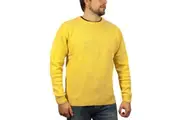 100% SHETLAND WOOL CREW Round Neck Knit JUMPER Pullover Mens Sweater Knitted
