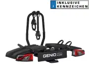 Atera Rear Rack Carrier Bike Rack Genio Pro Advanced Black for 2 Bicycles E-Bik