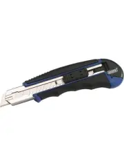 Draper Tools 18mm Retractable Knife With Seven Segment Blade (72144)