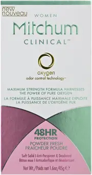 Mitchum Anti-Perspirant Deodorant Clinical Powder Fresh (Women) 45g