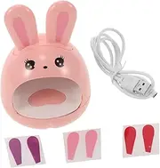 WEKADRIN Bunny Shape Gel Nail Lamp Compact LED Dryer for Fingernail Polish Portable UV Curing Light for DIY Manicures Lightweight Nail Supply for Beginners