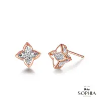 在飛比找Yahoo奇摩購物中心優惠-SOPHIA 蘇菲亞珠寶 - 奧拉 18K金 鑽石耳環