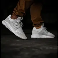 在飛比找蝦皮商城優惠-ADIDAS TUBULAR RADIAL PK 麂皮 編織