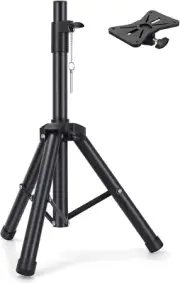 Speaker Tripod Stands Adjustable PA DJ Short Stand Mini Compatible Insert Safety