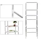 3 Tier Over Toilet Storage Shelf Unit Organizer for Bathroom Laundry Washing