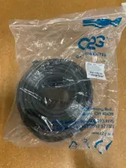 New C2G 50231 75ft CMG Rounded VGA M/M + 3.5m Stereo Audio A/V QXGA Cable