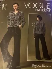Vogue V1644 Kathryn Brenne Jacket and Pants Uncut Sewing Pattern Size 6-14