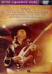 BEST OF STEVIE RAY VAUGHAN- GUITAR SIGNATURE LICKS- METHOD DVD/ BRAND NEW!