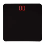 Clevinger 180kg Digital Glass Bathroom Scales in Black