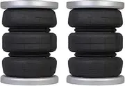 2PCS Air Suspension Kit Bag Pneumatic Shock Absorber With Aluminium Flange 3S2300F