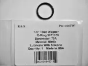 Titan Wagner 9871073 O-Ring / R&S 016TW / Buna N Material