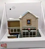 New 2023 Merry Moments Aldi Store LED Light Up Holiday Village House Christmas