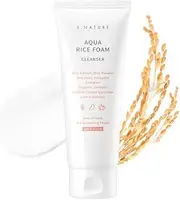 [S.NATURE] AQUA RICE FOAM CLEANSER 80ml | Mild, Gentle, Daily Cleanser, Moisturizing, Deep Cleansing, Rice Foam Cleanser | 2.71Fl Oz