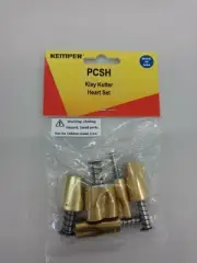 Kemper clay cutters heart set of 5. PCSH