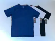 New 1 Pc Mens Dockers Raglan Tee Polyester/Spandex, ~ S M