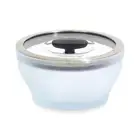 Cookware Plastic-Free Microwave Dish, 2-Piece Medium Deep Glass Storage Conta...