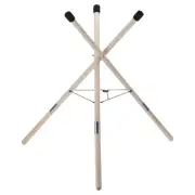Steel Tongue Drum Bracket, Adjustable 38x14 Inch Steel Hand Drum Stand