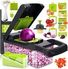 15 in 1 Mandoline Vegetable Chopper and Dicer for Salad Onion Garlic Potato