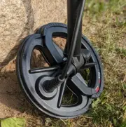 Minelab Equinox or CTX 6" Coil Bumper- Contoured Rubber Guard.~ BLACK ~