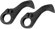 Veumoie Ergonomic Bicycle Bar Ends Bicycle Drop Handlebar Thumb Grips Mountain Bike Inner Handlebar Grips Bar Ends