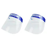 Protective Full Face Shields - Pack of 2