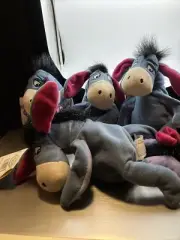 EEYORE DISNEY WINNIE THE POOH 8” Bean Bag Plush NWT