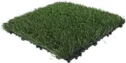 Abaodam Artificial Grass Turf Tile Durable Fake Grass Carpet for Outdoor Landscaping Versatile Balcony Flooring Resilient and Reusable Lawn Rug for Patios Exhibitions Weddings