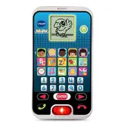 Kids' Call & Chat Learning Pretend Phone Toy w/ Music Clock & Games