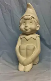 Christmas Shelf Elf Buddy the Elf 10.5" T Ceramic Bisque Ready to Paint