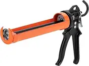 Bates- Caulking Gun, 24:1 High Thrust Ratio, Orange, Caulking Tool Gun, Heavy Duty Caulk Gun No Drip Caulk Gun, Hand Caulking Guns, Silicone Gun, Caulking Gun Tool, Caulk Guns, Caulking Gun Dripless