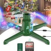 【Patent Pending】 Musical Rotating Christmas Tree Stand, UL Certified Up to 9f...