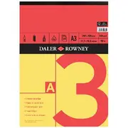 Daler-Rowney Cartridge Pad 150gsm 25 Sheets A3