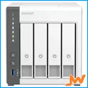 QNAP 4-Bay Cortex-A55 Quad-Core 4GB RAM Tower NAS