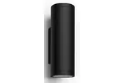 Philips: Hue Appear Outdoor Wall Lantern - Black (Colour/White)