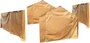 10x20 canopy tarp set (5)pc Beige paneling and top set Valanced tarp Kit Carport