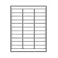 Laser Label Sheets, 8-1/2" x 11", Bright White