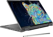 [Lenovo] Yoga 7i 16'' 2.5K Touchscreen 2-in-1 Laptop, 12th Intel Evo Platform 12-Core i5-1240P, 8GB LPDDR5 RAM, 512GB SSD, Iris Xe Graphics, Backlit KB, FP, Win11 H, W/ Stylus Pen Storm Grey