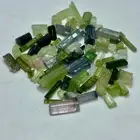 80 Carat’s Terminated Tourmaline Mix Colours Lot Crystals From Afanistan