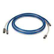 Twin Line Pressure Pot Set 20 metres 8mm & 6mm Non reinforced with Fittings Air