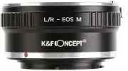 K&F Concept Manual Lens Mount Adapter for Leica R LR Lens to Canon EOS M Cameras