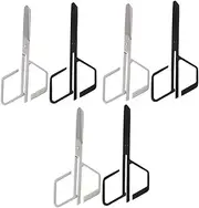 3sets Hair Removal Clippers Mustache Scissors Razors Tweezers Nose Hair Trimmer Eyebrow Scissors Nose Trimmers Facial Hair Scissors Eyelashes Hair Remover Comb Stainless 2pcs*3