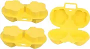 SECFOU Egg Mold Set 3pcs Microwave Egg Poacher Flower Heart Shape Non Stick Heat Resistant Easy Cleaning