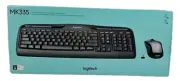Logitech MK335 Wireless Keyboard And Mouse Combo Black 920-008478 - BRAND NEW!