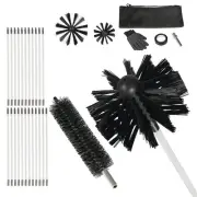 30 Feet Dryer Vent Cleaning Brush Kit, Multi-Purpose lint Cleaning Brush with...